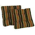 thumbnail image 1 of Coussin de Chaise de Salle à Manger en Polyester Filé 19 Pouces (Ensemble de Deux), 1 of 2