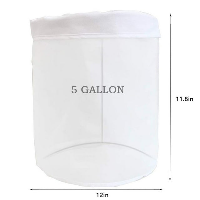 2/5 Gallon Waterproof Nylon Bubble Plant Filter Bag and Extraction Bubble Bag