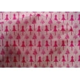 thumbnail image 4 of oneOone Cotton Silk Fabric Floral & Flying Swan Block Print Fabric BTY 42 Inch Wide, 4 of 4