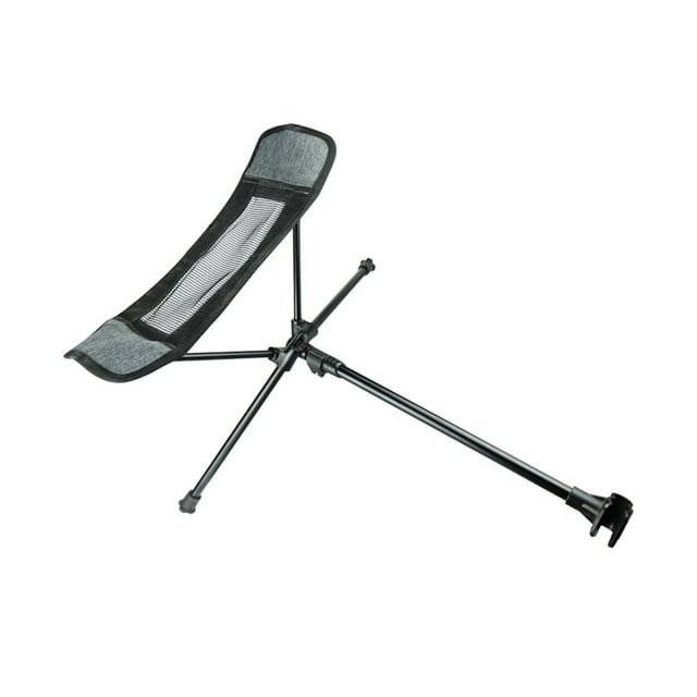 Sonducket Silla plegable para exteriores Lazy Foot Drag Taburete retráctil para piernas Cojinete fuerte Luna Reposapiés Pesca al aire libre carpas