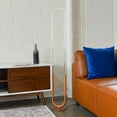 thumbnail image 6 of Ashcroft Furniture Zeon LED Floor Lamp Coarse Gold and Clear, 6 of 6