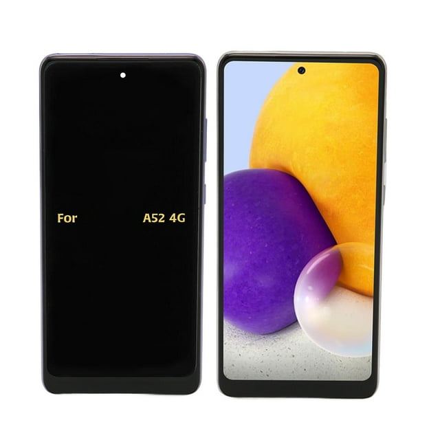 Phone Screen Replacement for A72 5G 4G SM A725 SM A725M DS, 6.7in OLED Digitizer Touch Display Assembly with Frame, 3D Sensitive Touch Screen Repair Tool Kit