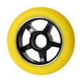 thumbnail image 4 of Rueda de monopatín, rueda para Longboard, reducción de ruido suave, absorción de impacto silenciosa, rueda de calle, reemplazo de piezas de rueda de amarillo, 4 of 8