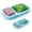 Light Blue, variant on Large Countertop Double Soap Dish with Lid, 2-Compartment Self Draining Soap Holder for Shower, Sink & Bathtub, 7.9 x 4.3 in Holder for  Shampoo Bars & Dr. Squatch Soap ()