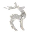 thumbnail image 4 of Deer Statue Decor Acrylic Modern Reindeer Sculpture for Christmas Desk Party Style A, 4 of 10