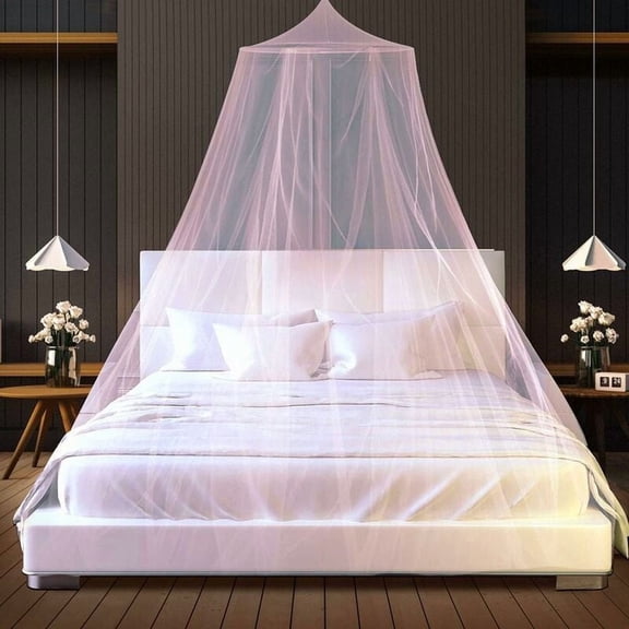 Mosquito Net, Dome Mosquito Nets, Bed Mosquito Net Large Polyester Mosquito Net, Fit Bed Canopy for Baby Bed, Single Bed, Double Bed