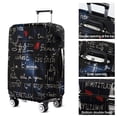 thumbnail image 5 of Math Equations Algebra Blue Pattern Luggage Cover Fashion Suitcase Cover Baggage Covers Fit 25-28 Inch Luggage (Go Travel), 5 of 5