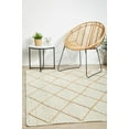 thumbnail image 3 of Handmade Braided White Jute with Natural Beige Color Design Area Rugs, 3 of 4