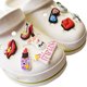 thumbnail image 4 of 100 amuletos de zapatos al azar para zuecos, regalos de cumpleaños TUNC Sencillez, 4 of 5