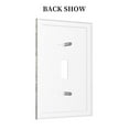 thumbnail image 2 of Haiem Vintage Ram Pilot Pattern Decorative Wall Plates, 1-Gang 5.0" x3.0", Unbreakable Thermoplastic Faceplate Cover for Decorator Receptacle Outlet & Switch-Style T, 2 of 6