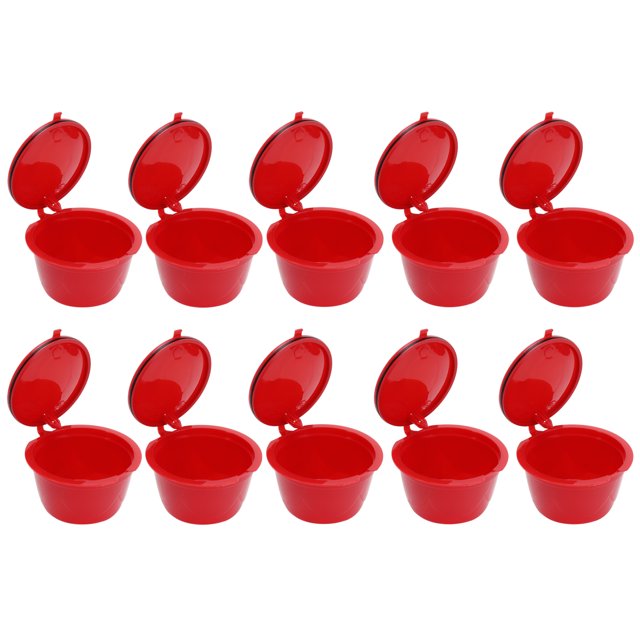 Juego de cápsulas, cápsulas de café reutilizables, filtro de precisión para Dolce Gusto