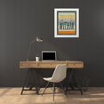 thumbnail image 3 of Faust, Richard 20x24 White Modern Wood Framed Museum Art Print Titled - Awesome Words 5, 3 of 4