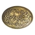 thumbnail image 5 of Pack Of 10 Oval Brooch Ethnic Shawl Coat Collar Brooch Pin Badge, 5 of 6
