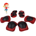 thumbnail image 3 of Bangcool 6PCS Kids Protective Gear Multipurpose Knee Pads with Elbow Pads & Wrist Pads, 3 of 10