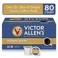 thumbnail image 2 of Victor Allen's Coffee Morning Blend, Light Roast, 80 Count, Single Serve Coffee Pods for Keurig K-Cup Brewers, 2 of 3