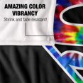 thumbnail image 4 of Superman Tie Dye Logo Blanket, 4 of 7