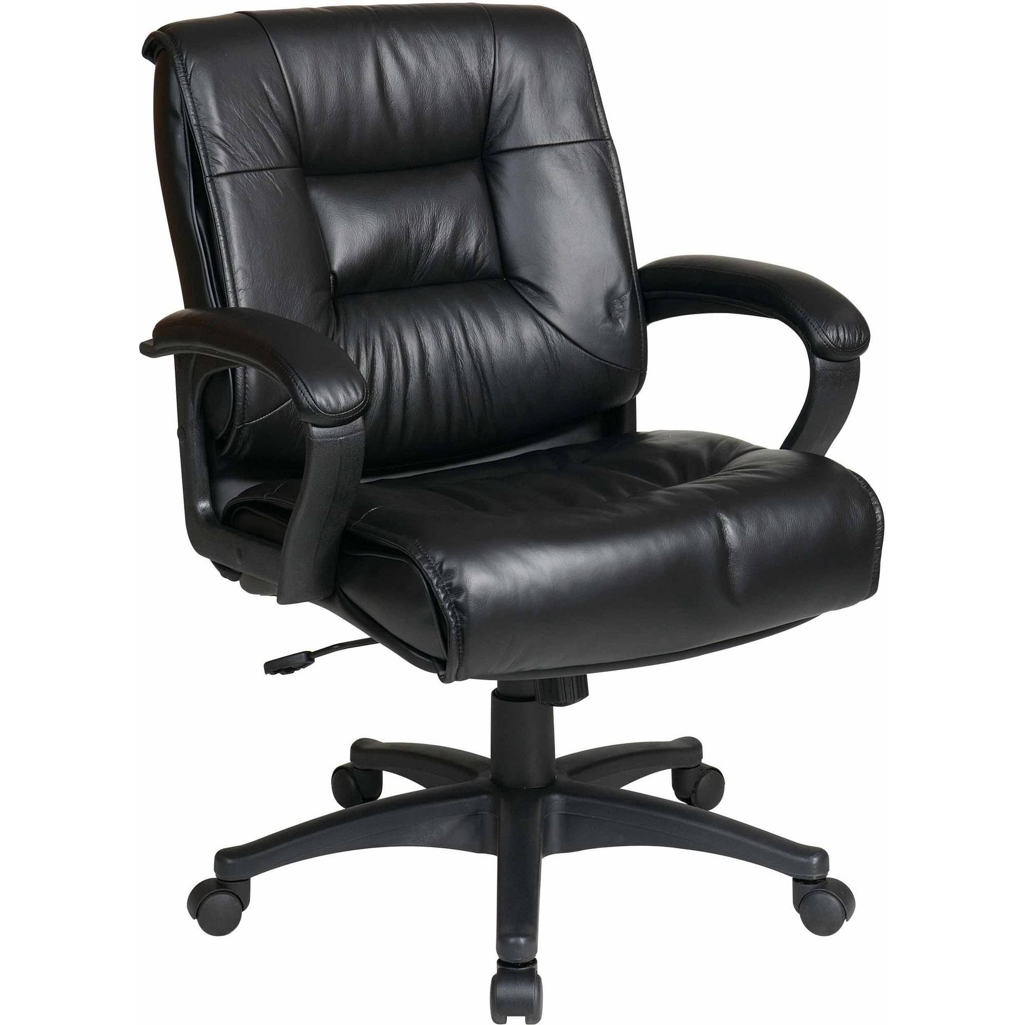 Office Star Products Deluxe Mid Back Executive Chair