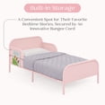 thumbnail image 6 of Delta Children Magic Magnet Toddler Bed with Customizable Magnets & Built-In Book Storage, Pink, 6 of 16