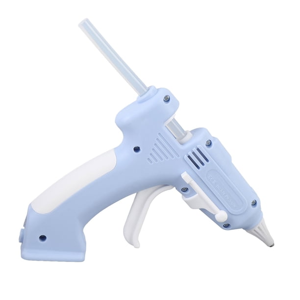 Kit De Pistola De Pegamento Caliente Con 10 Barras De Pegamento, Pistola De Fusión En Caliente De Precalentamiento Rápido, Pistola De Pegamento Recargable Para Manualidades