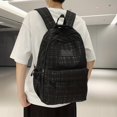 thumbnail image 1 of Men's Backpack 20.5in Laptop Backpack Plaid Large Capacity Travel Backpack Daypack Schoolbag, 1 of 5