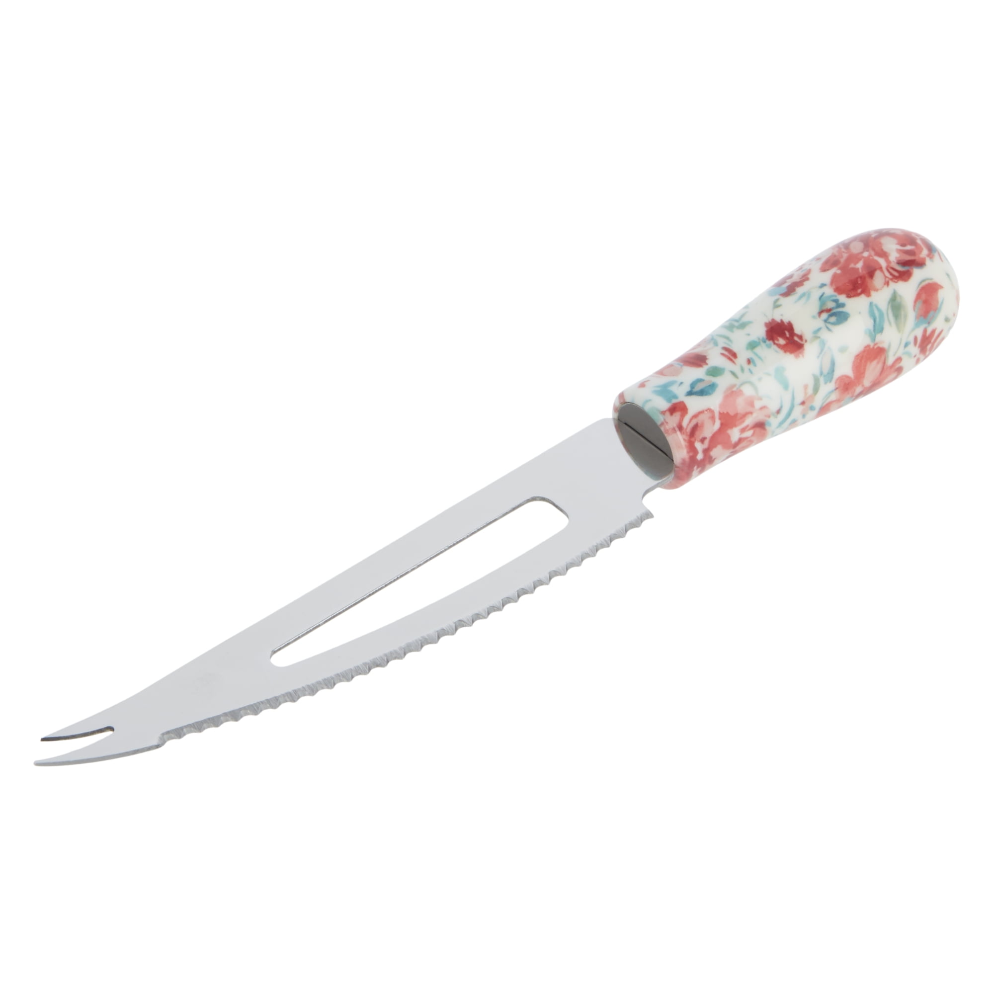 The Pioneer Woman 4-Piece Stainless Steel Cheese Knife Serving Set, Gorgeous Garden