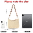 thumbnail image 2 of LOUEBICA Straw Summer Purses for Women, Cute Woven Beach Shoulder Bag for Vacation, 2 of 7