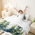 thumbnail image 3 of Catabedysis Watercolor Modern Camping Twin Duvet Cover,3D Camper Print Twin Bedding For Boys,Multicolor,Reversible,2 Pieces,1 Duvet Cover and 1 Pillowcase, 3 of 6