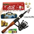 thumbnail image 1 of Fishing Rod Combo Kit Complete Outdoor Angling Gear Set For Serious Fishermen, 1 of 5