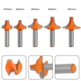thumbnail image 4 of 8Mm Shank Engraving Milling Cutter End Mill Woodworking Plunging Round- Over Bit 25Mm, 4 of 10