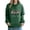 Army Green, variant on Edvintorg Hoodies for Women Fashion Christmas Printed Casual Long Sleeve Pullover Top Fall Winter Hooded Sweatshirt with Pocket