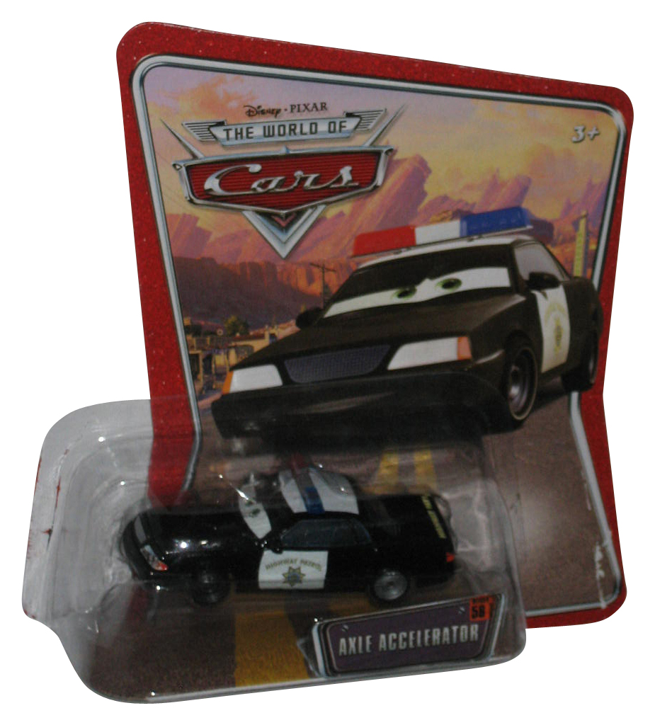 Disney Cars Movie World of Cars Axle Accelerator Die Cast Toy Car 58