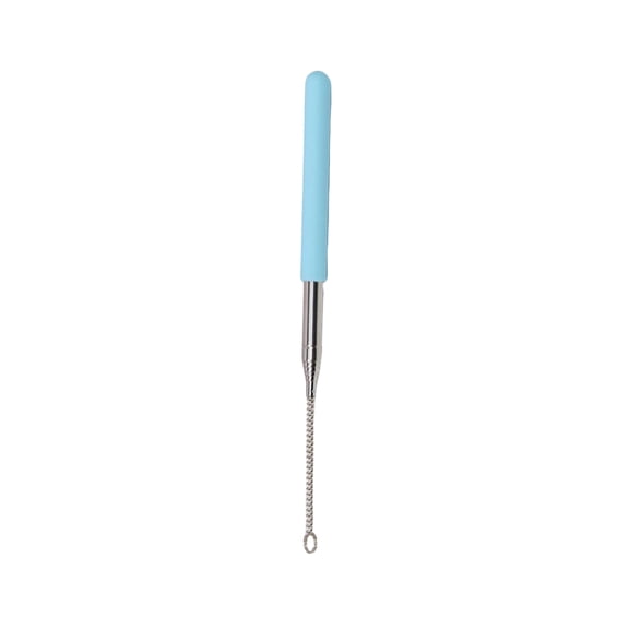 Stainless Steel Telescopic Interactive Cat Toy, 80Cm Long Rod, Teasing & Entertainment Wand For Cats