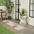 thumbnail image 4 of Nourison Aloha Outdoor Ivory Multicolor 2'3" x 8' Area Rug (2x8), 4 of 8
