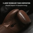 thumbnail image 6 of Hayabusa T3 Kanpeki Leather Boxing Gloves Men and Women for Training Sparring Heavy Bag and Mitt Work - Walnut Brown, 12oz, 6 of 6