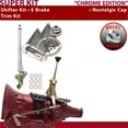 thumbnail image 1 of American Shifter  TH400 Shifter Kit Chrome 6 in. E Brake Trim Kit for EC08C, 1 of 1