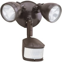 All-Pro Outdoor Security Motion-Activated Floodlight MS248 - 200W Halogen - Bronze