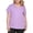 Purple, variant on Sport Womens Plus Wicking Stretch Workout Pullover Top Wild Violet 3X