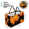 thumbnail image 2 of Maple leaves Large Toy, Picnic, and Storage Basket - Foldable Oxford Cloth Material for Ultimate Convenience, 2 of 7