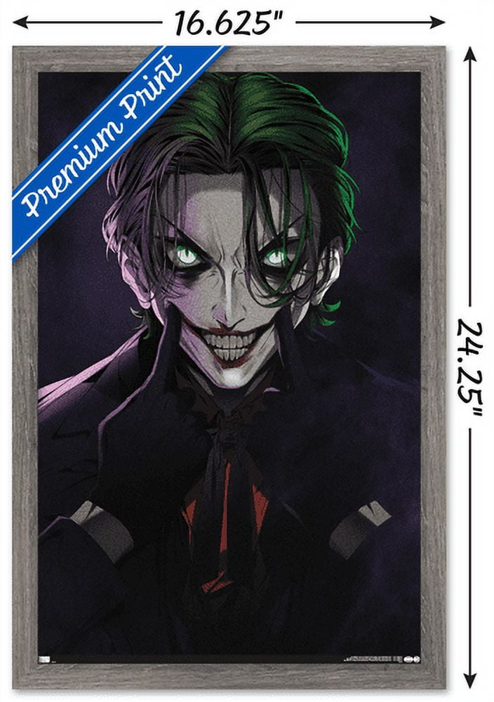 DC Comics - The Joker Anime - Smile Wall Poster, 22.375