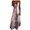 Pink, variant on Womens Summer Dresses 2024 Loose V Neck Sleeveless Swimsuit Coverup