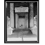Historic Framed Print, Ives Memorial Library, 133 Elm Street, New Haven, New Haven County, CT - 12, 17-7/8" x 21-7/8"