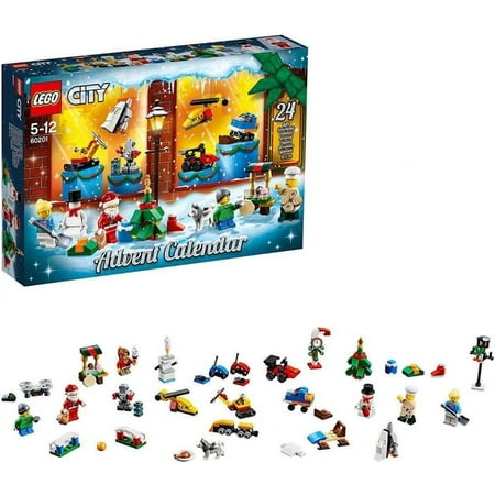 LEGO City: Advent Calendar (2018 Edition) - 313 Piece Building Kit [LEGO, #60201, Ages 5-12]