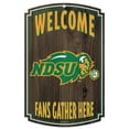 thumbnail image 2 of WinCraft Ohio Bobcats 11'' x 17'' Welcome Wood Sign, 2 of 7