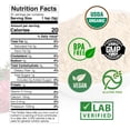 thumbnail image 5 of Mother Nature Organics Red Maca Powder, Organic, Non-GMO, Vegan, Gluten-Free Superfood, Energy & Stamina Support, 16oz, 5 of 11