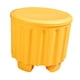 thumbnail image 4 of Otomana con almacenamiento Banco de almacenamiento Banco apilable Muebles Tocador Silla Tocador Amarillo, 4 of 9