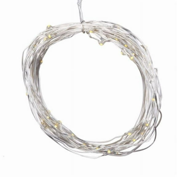 Globe Electric 241492 17 ft. Lulea Collection 50 Light Warm White LED String Light Set