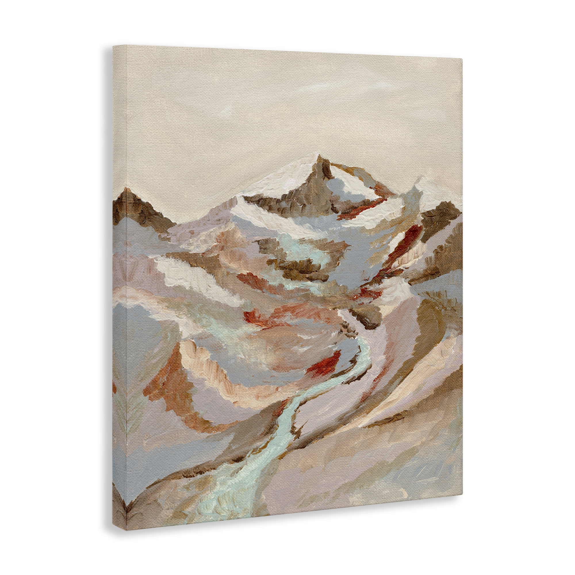 Stupell Industries Earthen Tones Landscape Landscape & Nature Painting Wrapped Canvas Art Print Wall Art, 24 x 30
