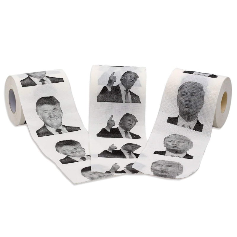 1 Roll Funny Style President Toilet Paper Household Paper Towels Toilet Tissue 