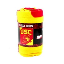 USC Trojans Painted Fleece Throw
