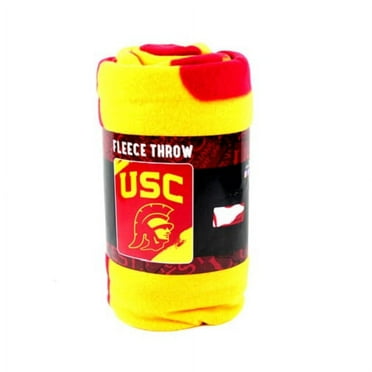 USC Trojans Painted Fleece Throw
